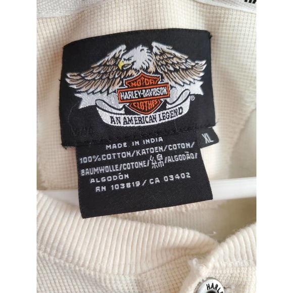 Lot, Harley Davidson Embroidered Mens LS Shirts, XL - Picture 8 of 9